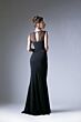 LaDivine N101 Scoop Neck Keyhole Back Dress