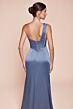 Ladivine 7448 Corset Bodice One-Shoulder Dress