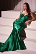 Ladivine CC2397 Sweetheart Neckline Lace-Up Corset Dress