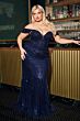 Ladivine CC341 Mermaid Off-The-Shoulder Illusion Bodice Dress