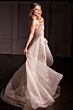 LaDivine CD763 Removable Overskirt Illusion Corset Dress