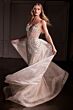 LaDivine CD763 Removable Overskirt Illusion Corset Dress
