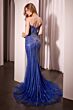 Ladivine CD785 Sweetheart Neck Removable Sleeve Dress