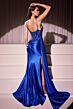Ladivine CDS524 Lace Corset Side Tail Dress