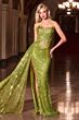 Ladivine J872 Side Tail Strapless Corset Dress