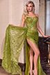 Ladivine J872 Side Tail Strapless Corset Dress