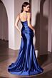 Ladivine KV1119 Pleated Bodice Sweetheart Neck Dress