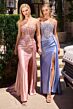LaDivine C169 Side Tail Strapless Dress
