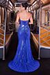 LaDivine CB164 Plunging Neckline Strapless Dress