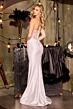 LaDivine CC0504 Sweetheart Neckline Lace-Up Dress