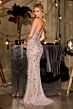 LaDivine CC8271 Plunging Sweetheart Neckline Strapless Dress