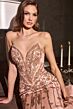 LaDivine CC8271 Plunging Sweetheart Neckline Strapless Dress
