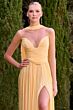 LaDivine CD410 Neck Scarf Ruched Dress
