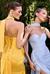 LaDivine CD411 Sweetheart Neckline Ruched Dress