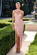LaDivine CD411 Sweetheart Neckline Ruched Dress