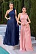 LaDivine CD415 One Shoulder Ruched Dress