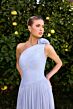 LaDivine CD415 One Shoulder Ruched Dress