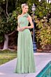 LaDivine CD415 One Shoulder Ruched Dress