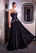 LaDivine CD668 Neck Scarf Strapless Dress