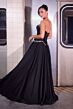 LaDivine CD668 Neck Scarf Strapless Dress
