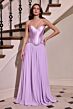 LaDivine CD668 Neck Scarf Strapless Dress