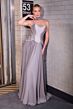 LaDivine CD668 Neck Scarf Strapless Dress