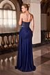 LaDivine CD689 Scoop Neckline Strapless Dress