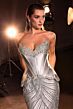 LaDivine CD697 Sweetheart Neckline Embellished Strapless Dress
