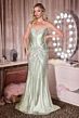 LaDivine CD697 Sweetheart Neckline Embellished Strapless Dress