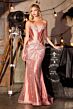 LaDivine CD697 Sweetheart Neckline Embellished Strapless Dress