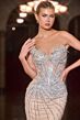 LaDivine CD715 Sweetheart Neckline Strapless Embellished Dress
