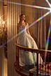 LaDivine CDS541 Basque Waist Embellished Strapless Dress