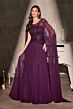 LaDivine CL08 Bateau Neckline Cape Sleeve Dress