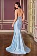 LaDivine CM391 Halter Strap Embellished Dress
