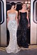 LaDivine J892 Beaded Corset Bodice Backless Dress