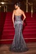 LaDivine J903 Sweetheart Neckline Embellished Dress