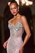 LaDivine J903 Sweetheart Neckline Embellished Dress