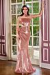 LaDivine J905 Straight Neckline Sequin Dress