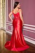 LaDivine KV1132C Sweep Train Sweetheart Neckline Plus Size Dress