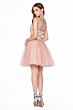 LaDivine CD20 Keyhole Back Scoop Neck Dress