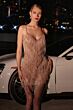 Ladivine CDS531 Spaghetti Strap V-Neck Beaded Fringe Dress