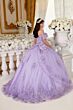 LaDivine 15701 Flutter Sleeve Vestido XV AÑOS
