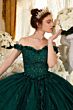 LaDivine 15704 Off-The-Shoulder Sweetheart Neck Quinceanera Dress