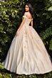 LaDivine CD0185 Embellished Sweetheart Neckline Quinceanera Dress