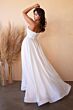 LaDivine CD0166W Back Button Strapless A-Line Bridal Dress
