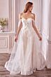 LaDivine A0822 Off-The-Shoulder Sweetheart Neck Wedding Gown