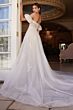 LaDivine A1014 Detachable Sleeve Side Pocket Bridal Gown