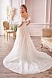 LaDivine A1014 Detachable Sleeve Side Pocket Bridal Gown