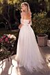 LaDivine A1036W High Slit 3-Way Neckline Bridal Dress