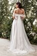LaDivine A1036W High Slit 3-Way Neckline Bridal Dress
